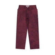 YESEYESEE Dyed Canvas Ramble Pants Wine
