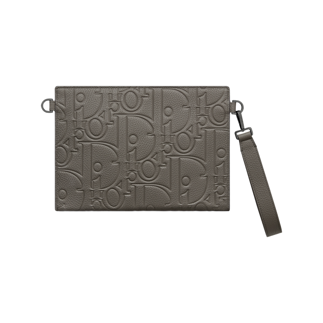 디올 A5 트라이앵글 파우치 디올 그래비티 레더 그레이(Dior A5 Triangle Pouch Dior Gravity Leather Gray) - 3