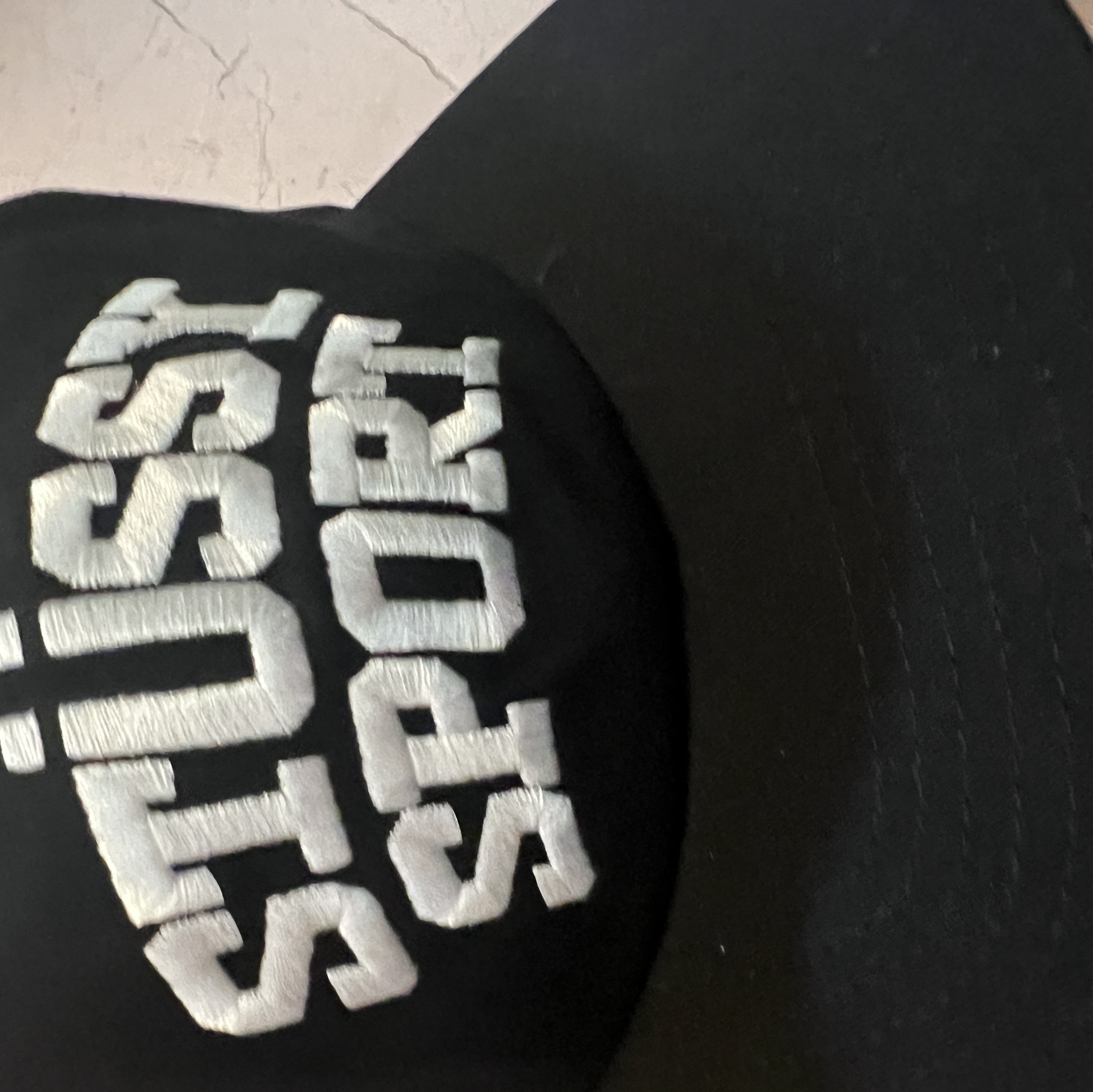 Stussy Mid-Depth Sport Snapback Black 착용 스타일