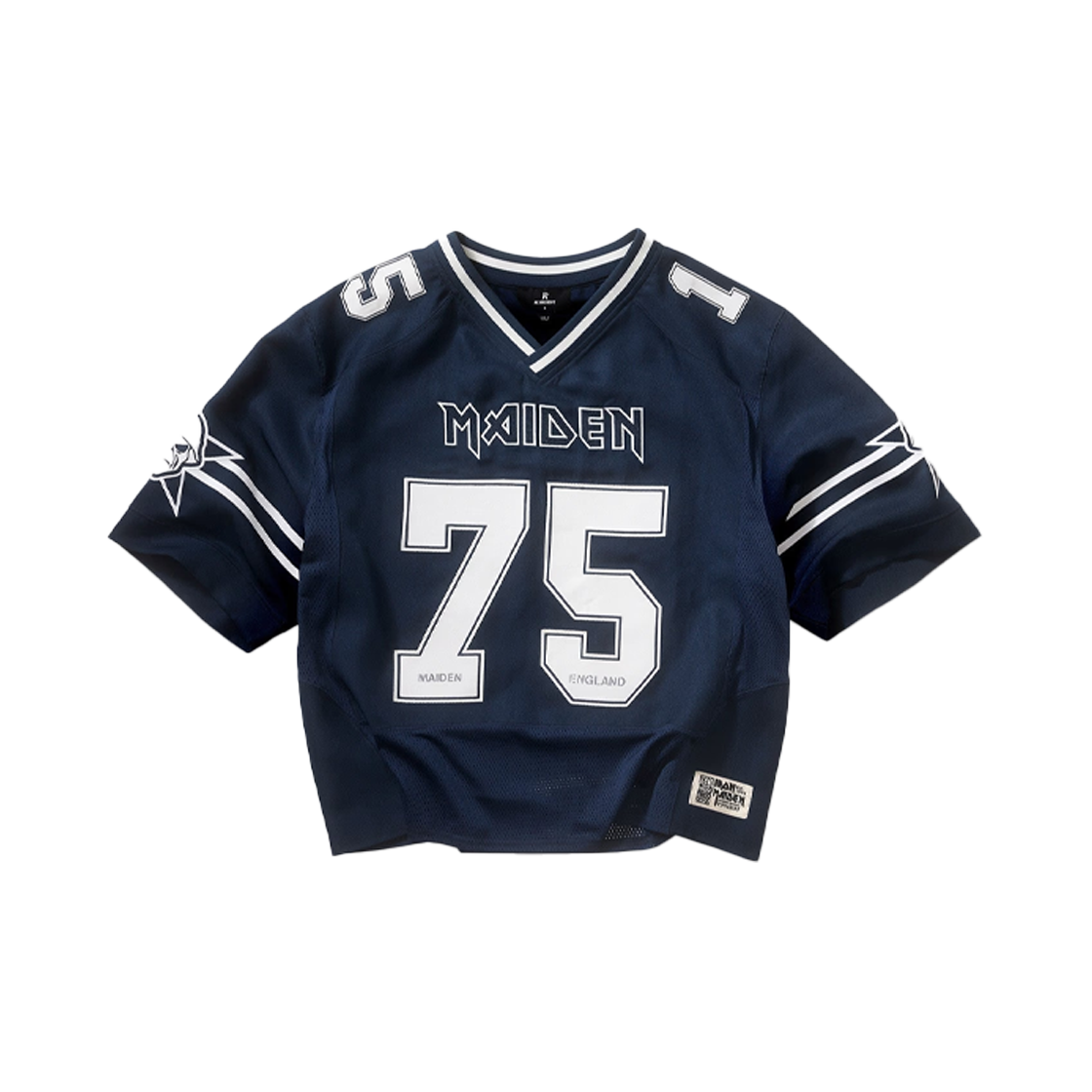 리프레젠트 x 아이언 메이든 기념 저지 미드 블루 - 25FW(Represent x Iron Maiden Anniversary Jersey Mid Blue - 25FW)