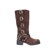 [A등급] Miu Miu Vintage Vintage Suede Boots Dark Brown