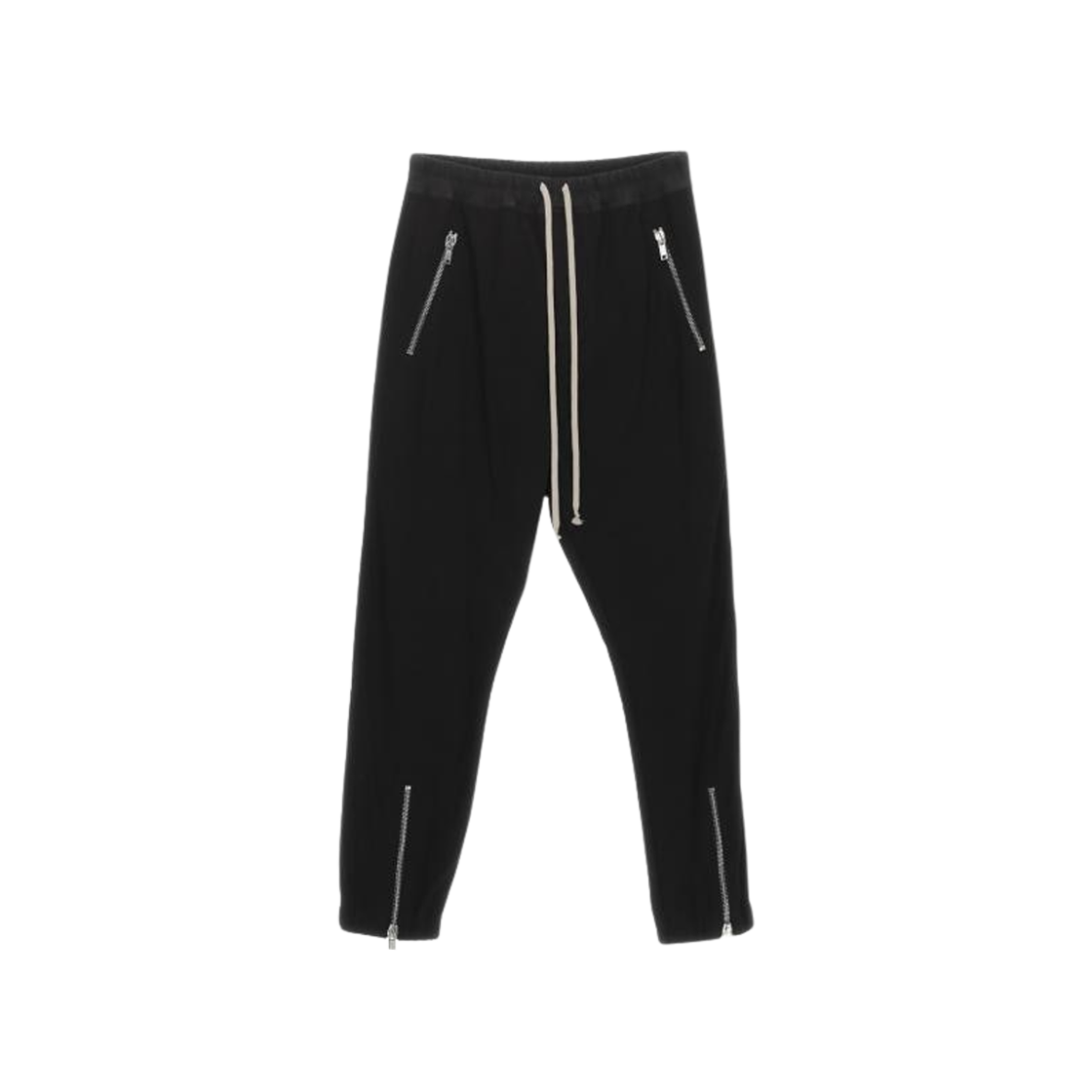 RU02B2370-BA-09 Rick Owens Tecuatl Track Pants Black