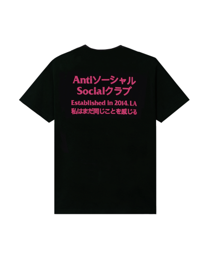 TI25C0302531 ASSC Taku T-Shirts Black Pink
