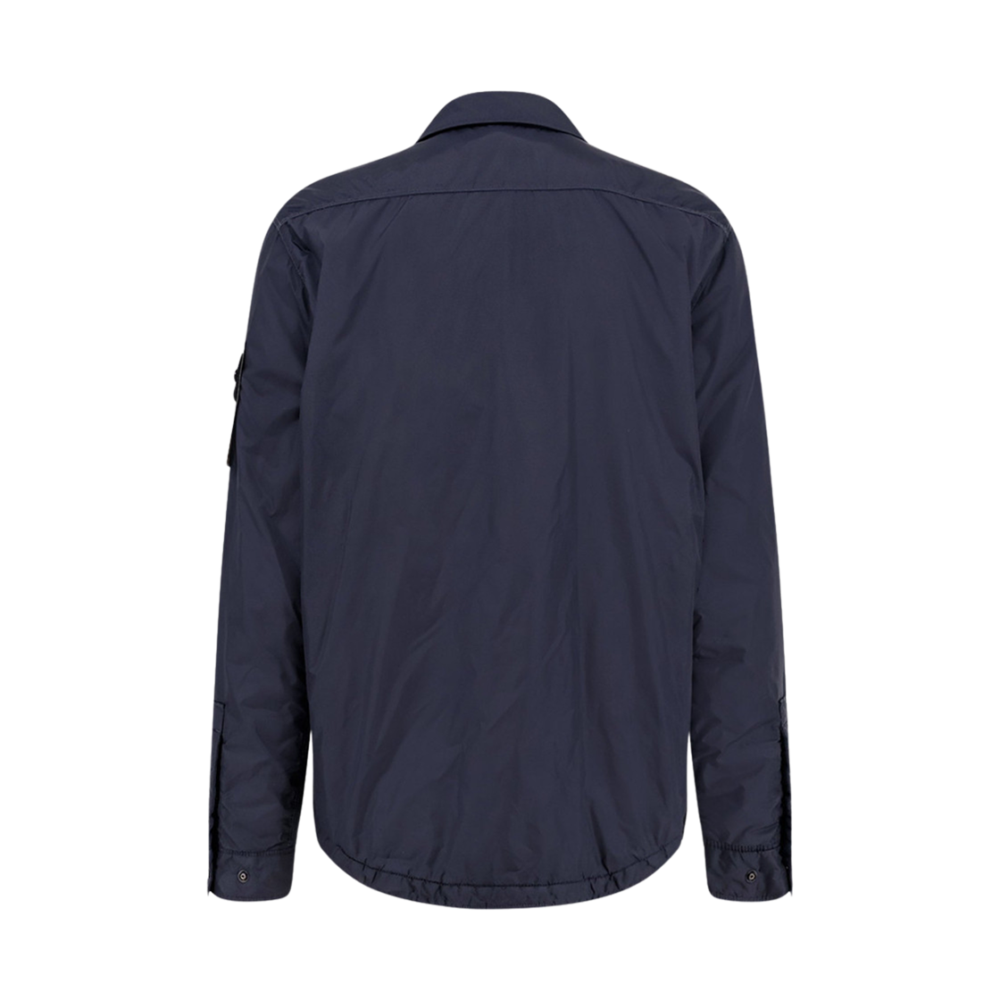 스톤 아일랜드 Q100006 크링클 랩스 NY 리사이클 나일론 안티 드롭 윈드 레지스턴트 패딩 셔츠 자켓 네이비 블루 - 25FW(Stone Island Q100006 Crinkle Reps NY Recycled Nylon in Anti-Drop with Wind Resistant Padding Shirt Jacket Navy Blue - 25FW) - 2