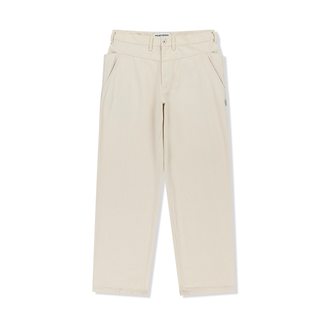 YS251WPACP01CRE YESEYESEE Canvas Ramble Pants Cream