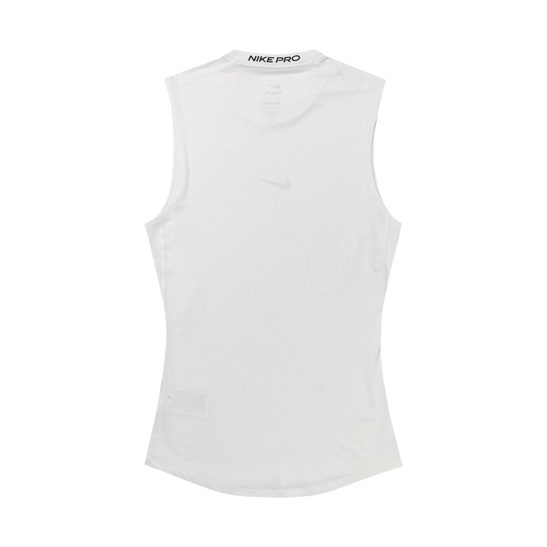 나이키 프로 드라이핏 타이트 피트니스 탑 화이트 블랙 - 아시아(Nike Pro Dri-Fit Tight Fitness Top White Black - Asia) - 2