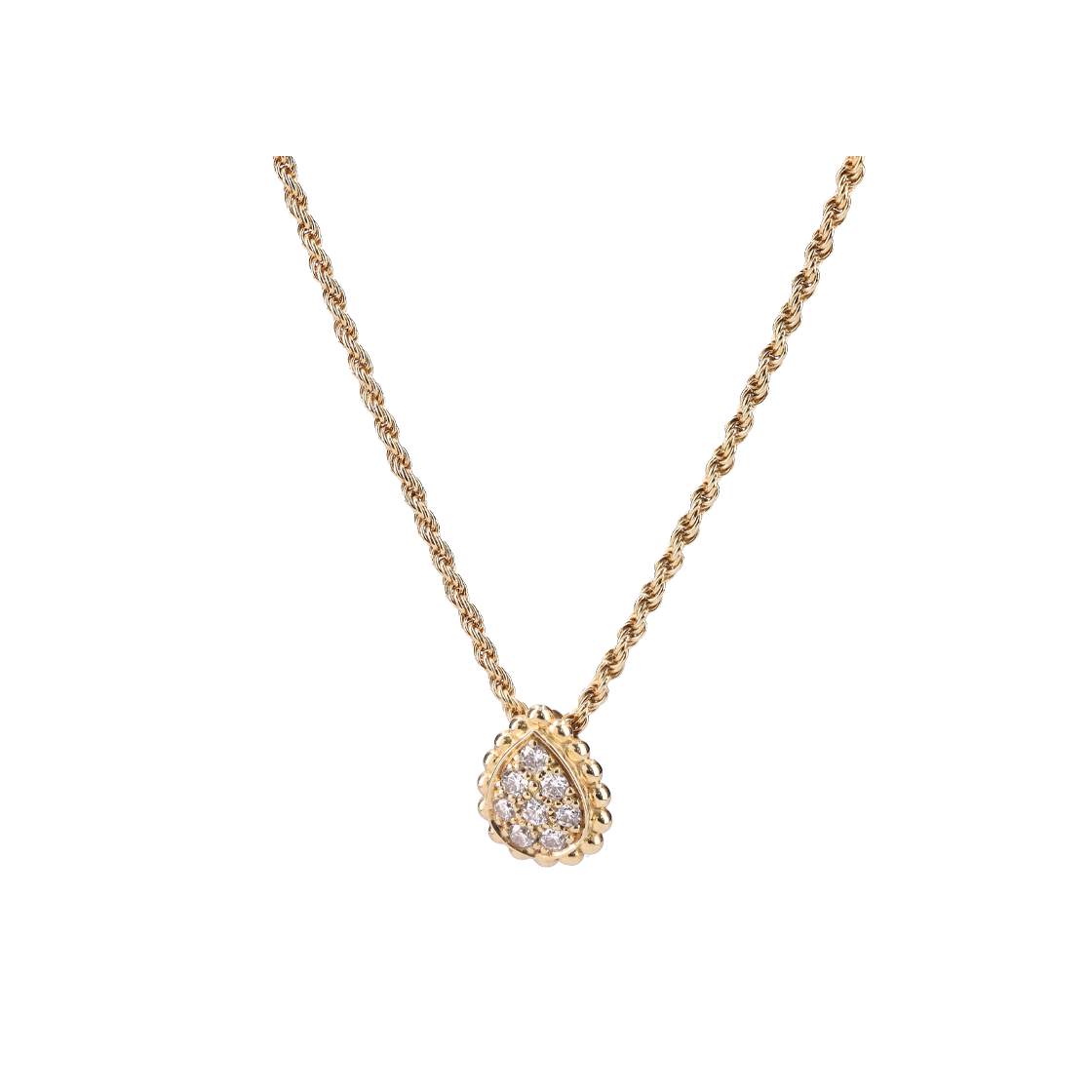 부쉐론 JPN00611 쎄뻥 보헴 펜던트 XS 모티브 18K 옐로우 골드 다이아몬드(Boucheron Serpent Boheme Pendant XS Motif 18K Yellow Gold Diamond)