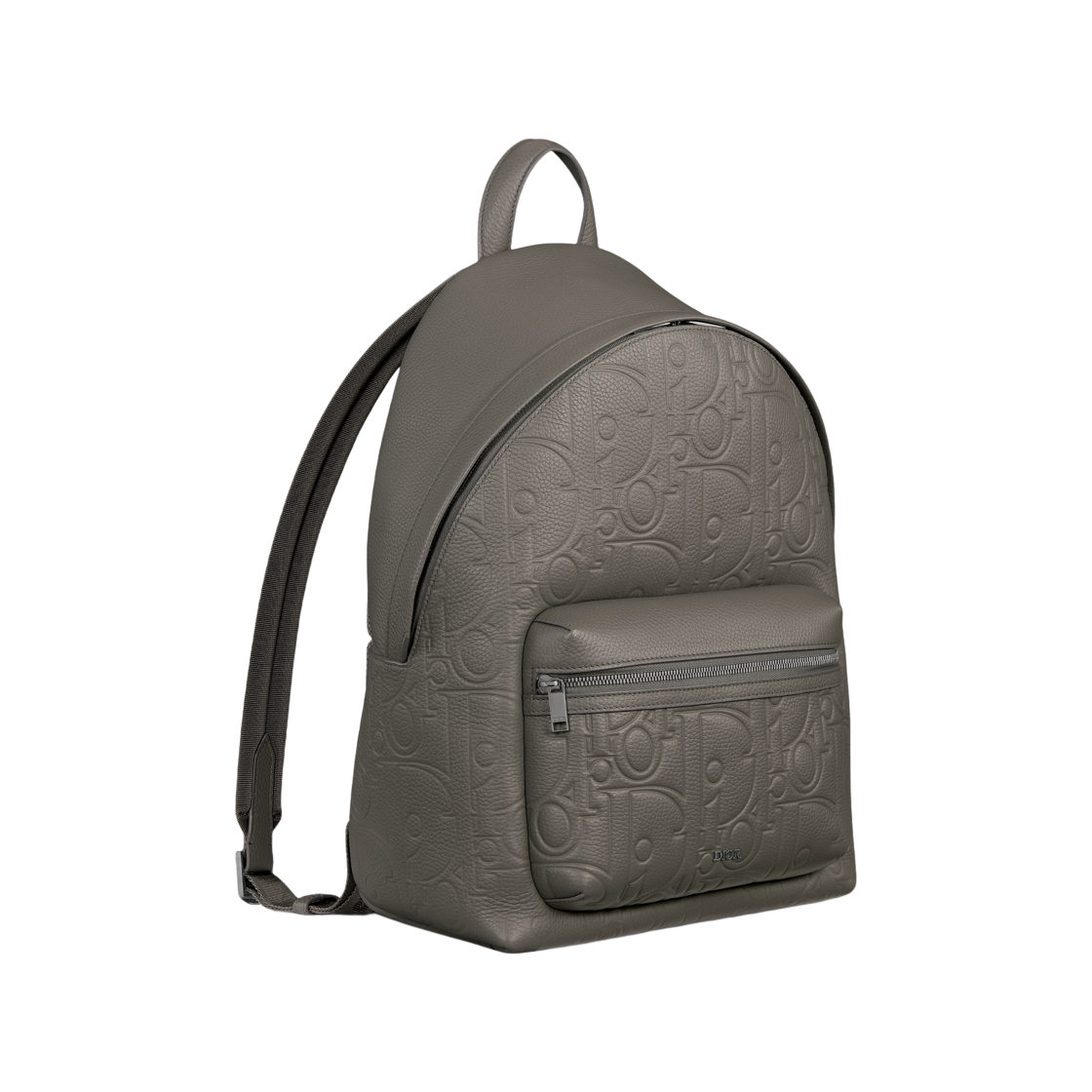 디올 라이드 2.0 지퍼 백팩 디올 그래비티 레더 앤 그레인드 카프스킨 그레이(Dior Ride 2.0 Zipped Backpack Dior Gravity Leather and Grained Calfskin Gray) - 2