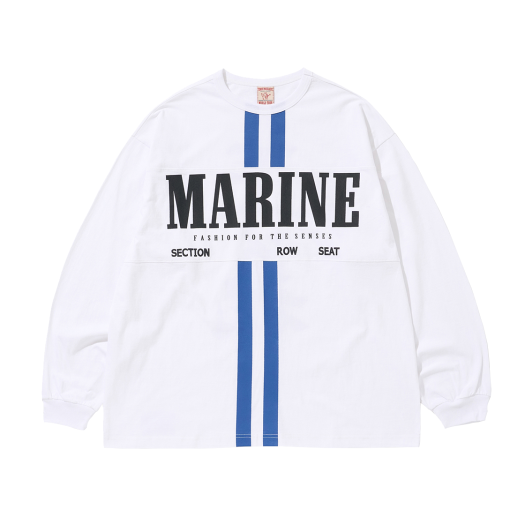 TRA2TLU104WWH True Religion x One Piece  Justice Long Sleeve White