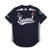 Doosan Bears x Adidas 2025 Authentic Seoul Uniform Navy (Non Marking Ver.) - KR Sizing