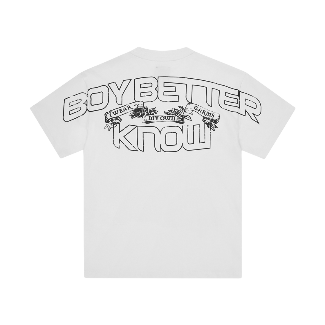 코르테이즈 x 보이 베러 노우 로얄 티셔츠 화이트(Corteiz x Boy Better Know Royale T-Shirt White) - 1