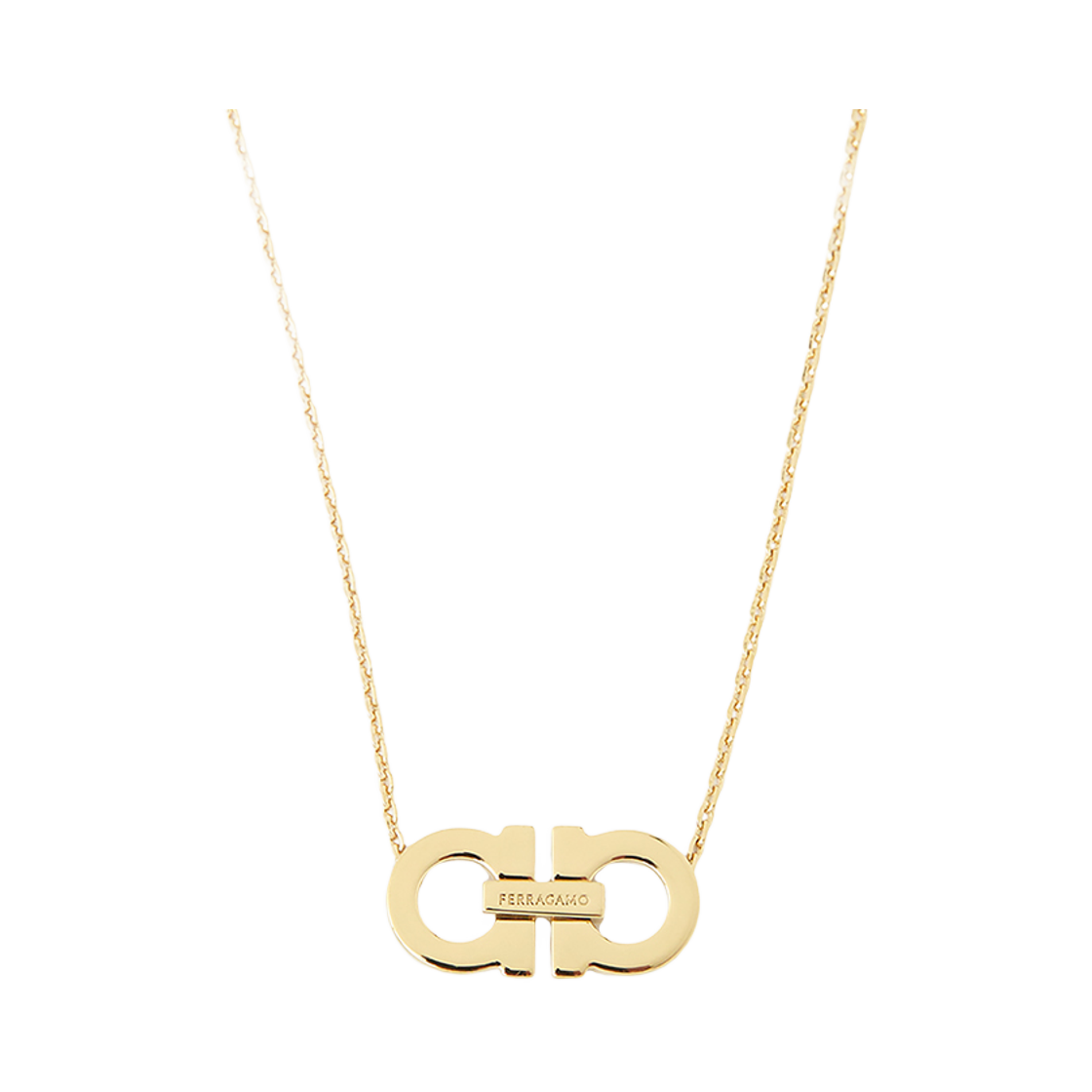 760872-785181 (W) Ferragamo Gancini Necklace Gold