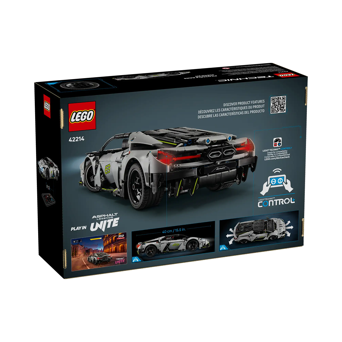 레고 람보르기니 레부엘토 슈퍼 스포츠카 (국내 정식 발매 버전)(Lego Lamborghini Revuelto Super Sports Car (Korean Ver.)) - 2