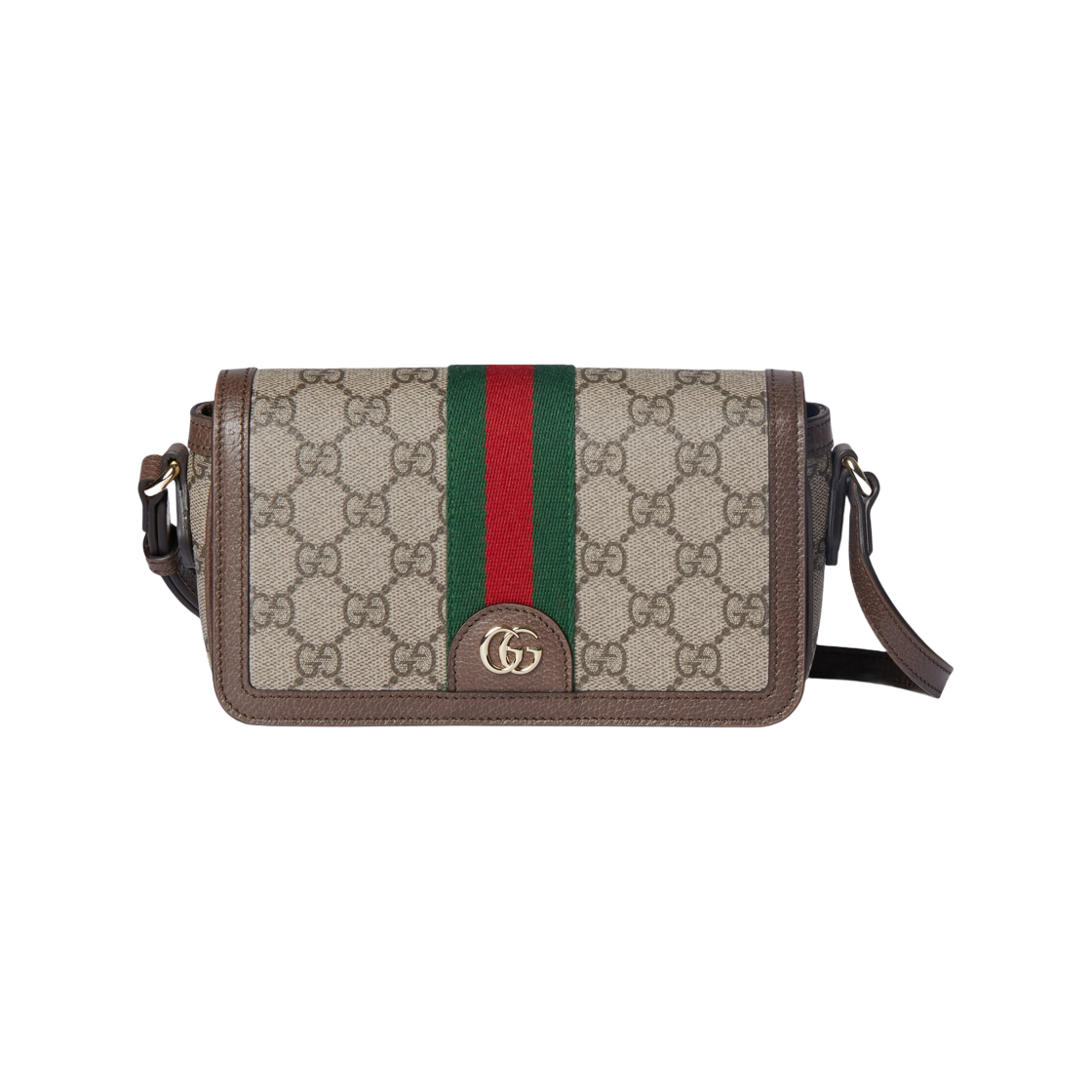 838471-FAE0P-9746 Gucci Ophidia Mini Shoulder Bag Beige Brown