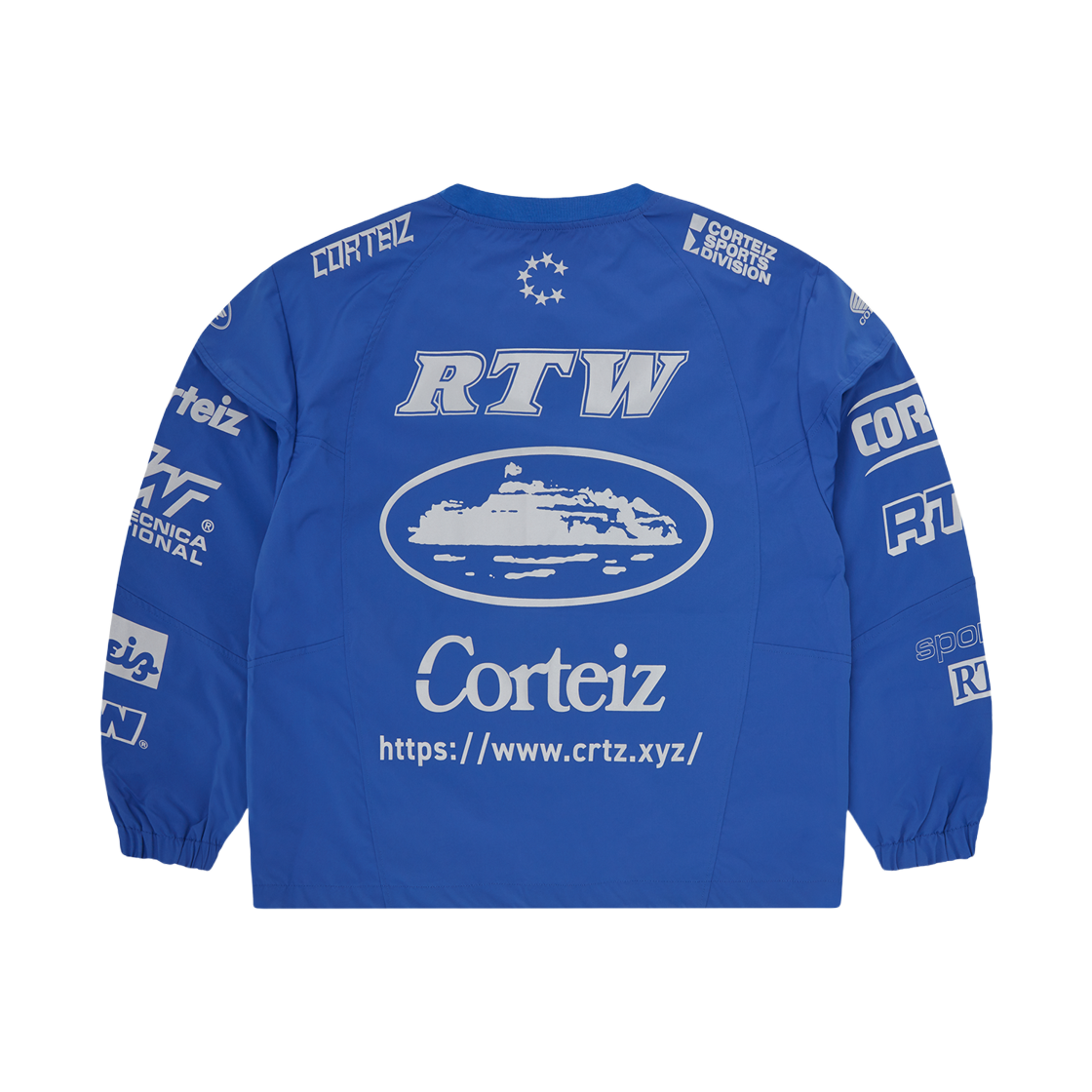 코르테이즈 스폰서 트레이닝 풀오버 블루(Corteiz Sponsors Training Pullover Blue) - 2