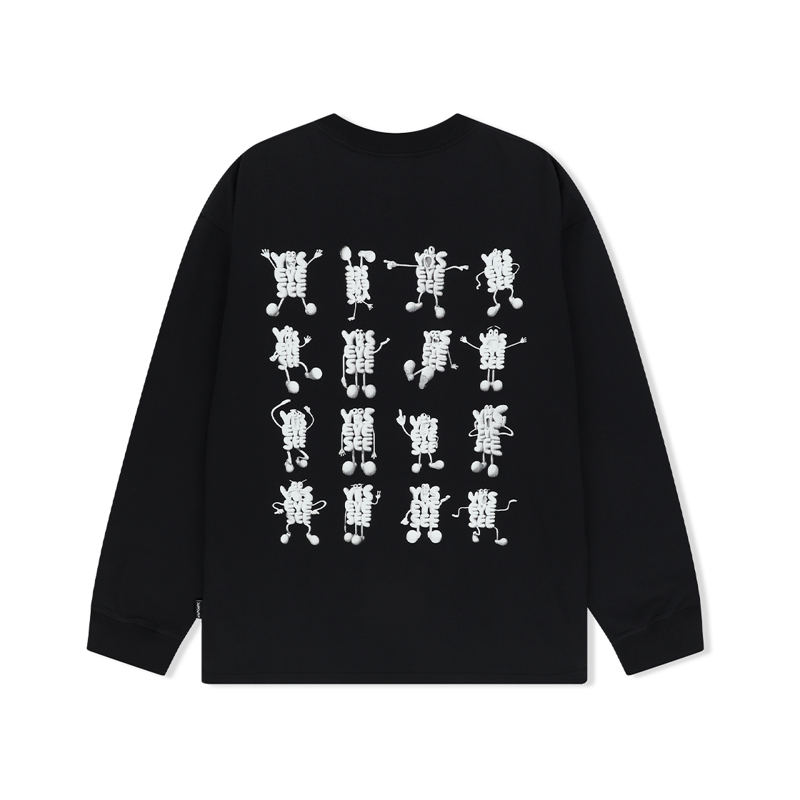 예스아이씨 얼라이브 로고 긴팔 블랙(YESEYESEE Alive Logo L/S Black) - 2
