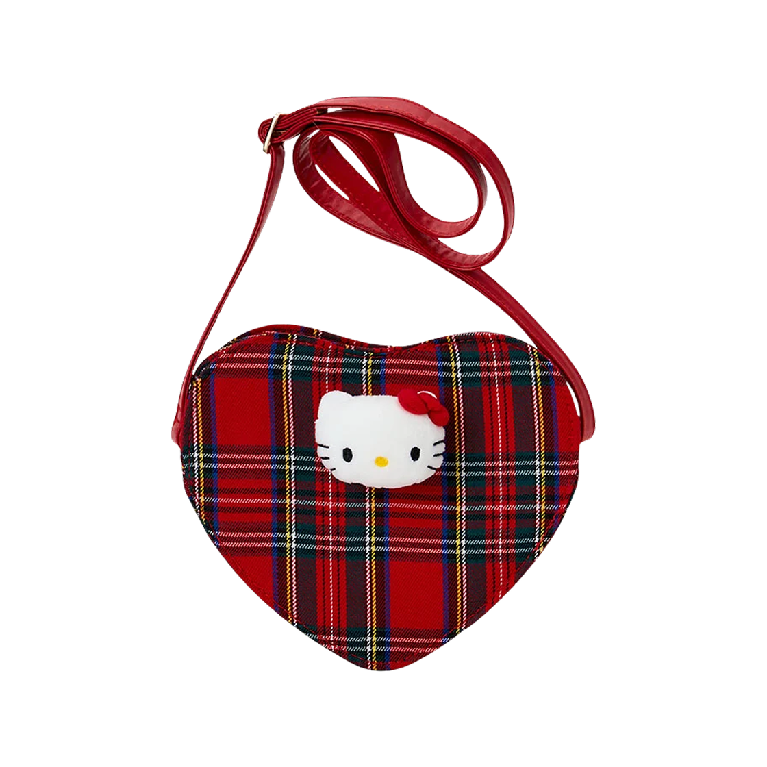 359262 Sanrio Hello Kitty Heart Tartan Pochette