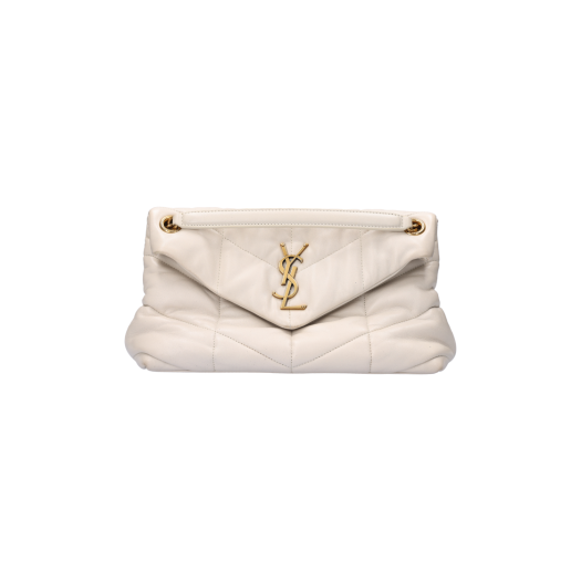 ITANN8PKCPD2 Saint Laurent Loulou Puffer Bag Small