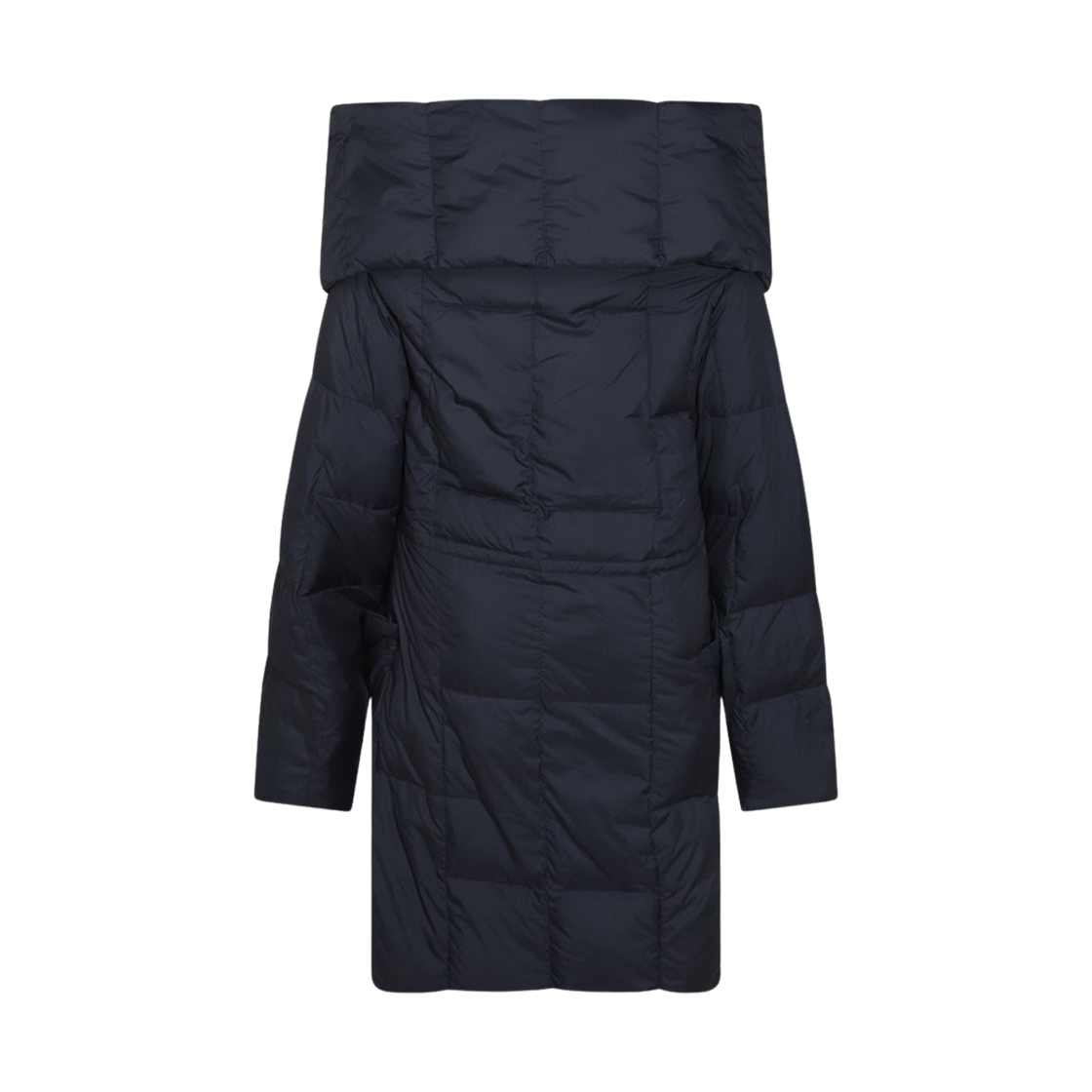(W) 에드 롱 다운 자켓 다크 블루((W) Add Long Down Jacket Dark Blue) - 2