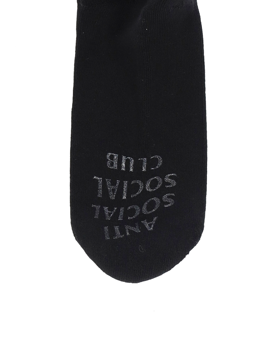 안티소셜소셜클럽 솔리드 컬러 삭스 블랙(Anti Social Social Club Solid Color Socks Black) - 6
