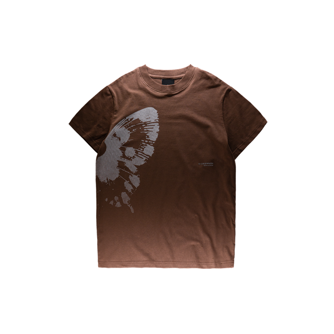 AC-DGT-06 COLDWARM Dot Graphic T-Shirt Brown - Small Fit