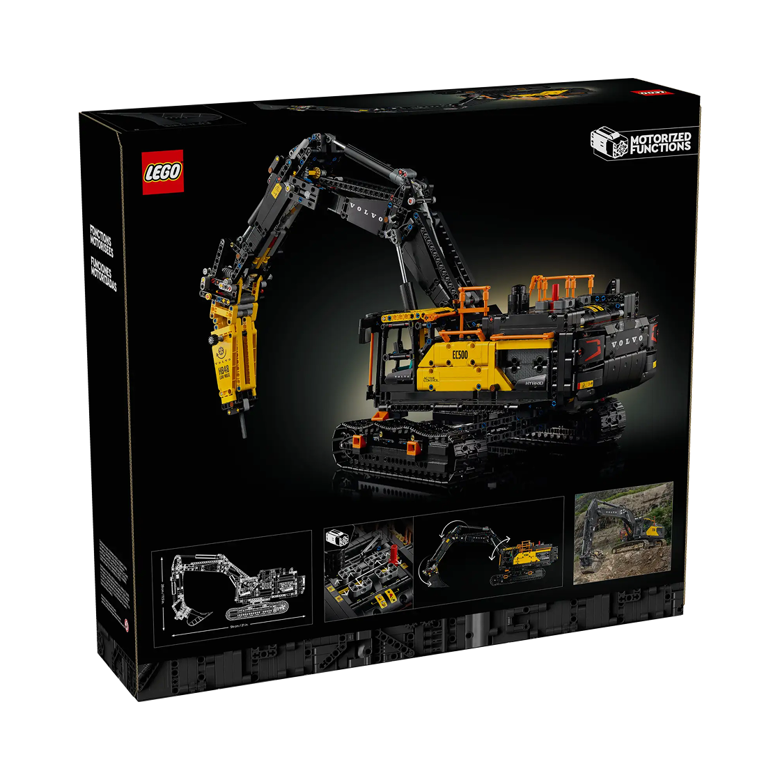 레고 볼보 EC500 하이브리드 굴착기(Lego Volvo EC500 Hybrid Excavator) - 2