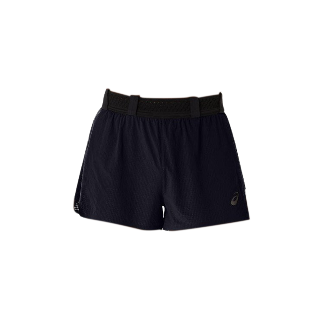 2011C752-001 Asics Metarun Split Shorts Performance Black