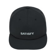 Satisfy Peaceshell 5‑Panel Pinch Cap Black