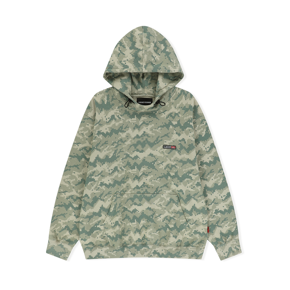 YS251TSWHO02JUN YESEYESEE Y.E.S Mountain Hoodie Jungle