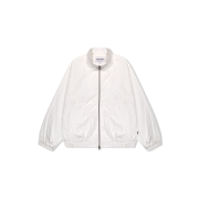 YESEYESEE Windowpane Zip Blouson White