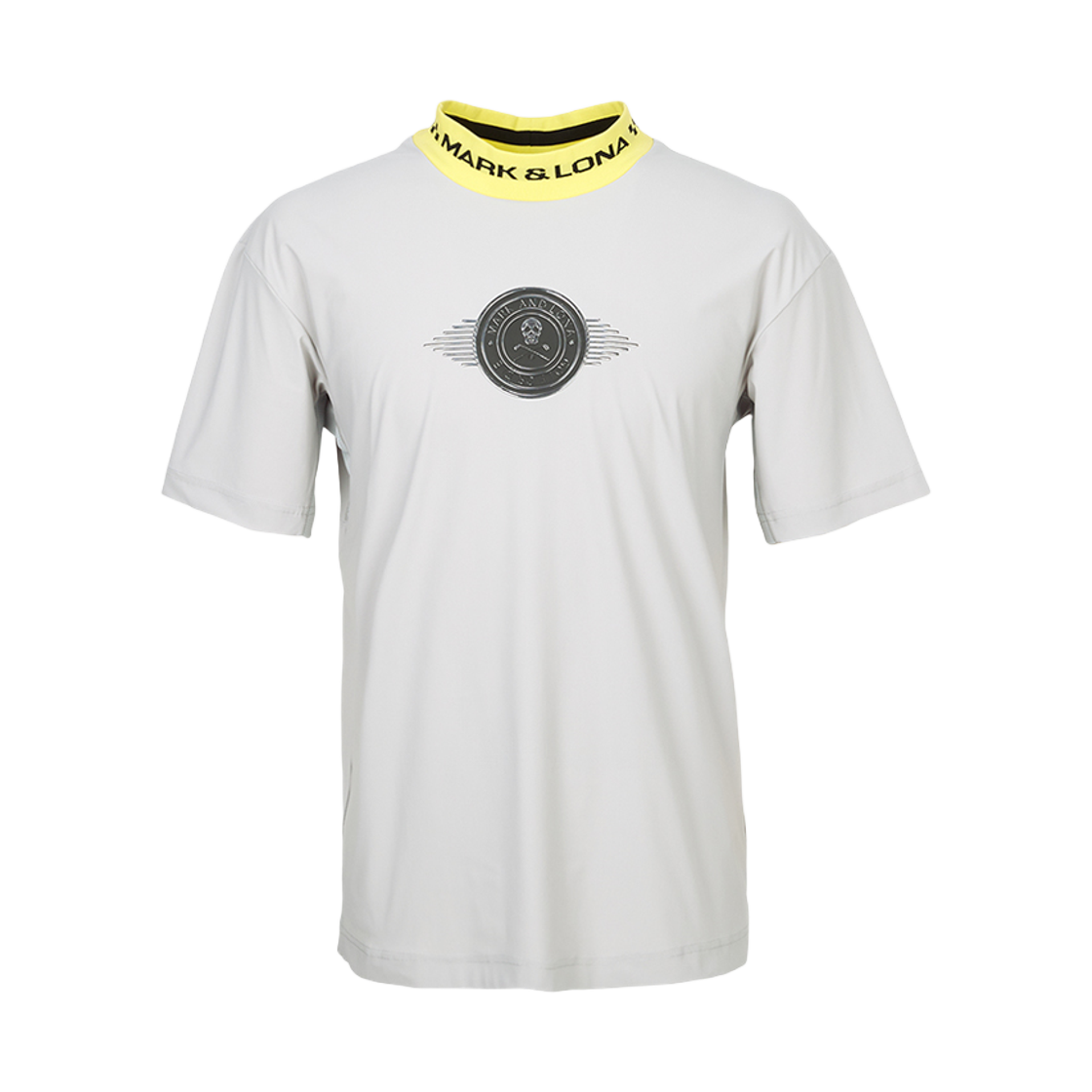 MLM-5A-AA11 Mark & Lona Golf Wear Short Sleeve T-Shirt Gray