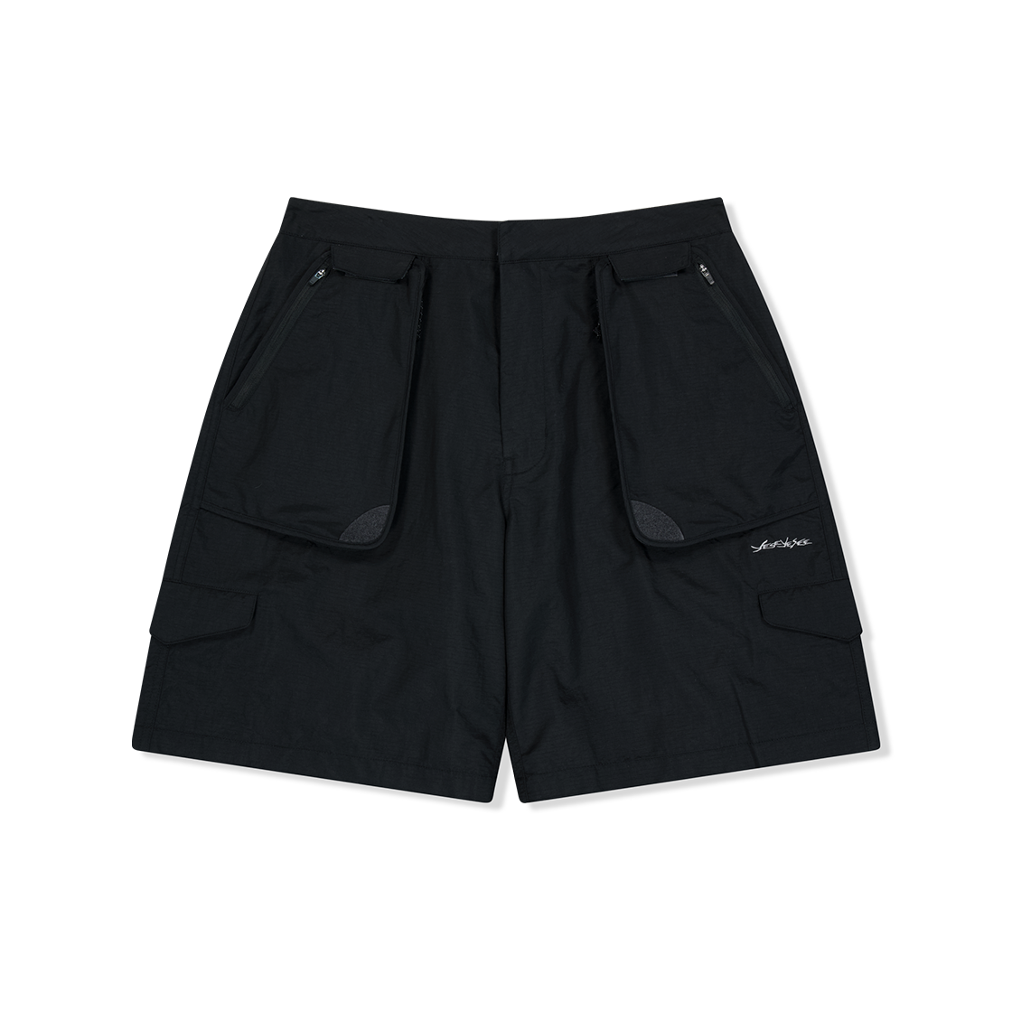 YS251WSORS01BLK YESEYESEE Striking Cargo Shorts Black