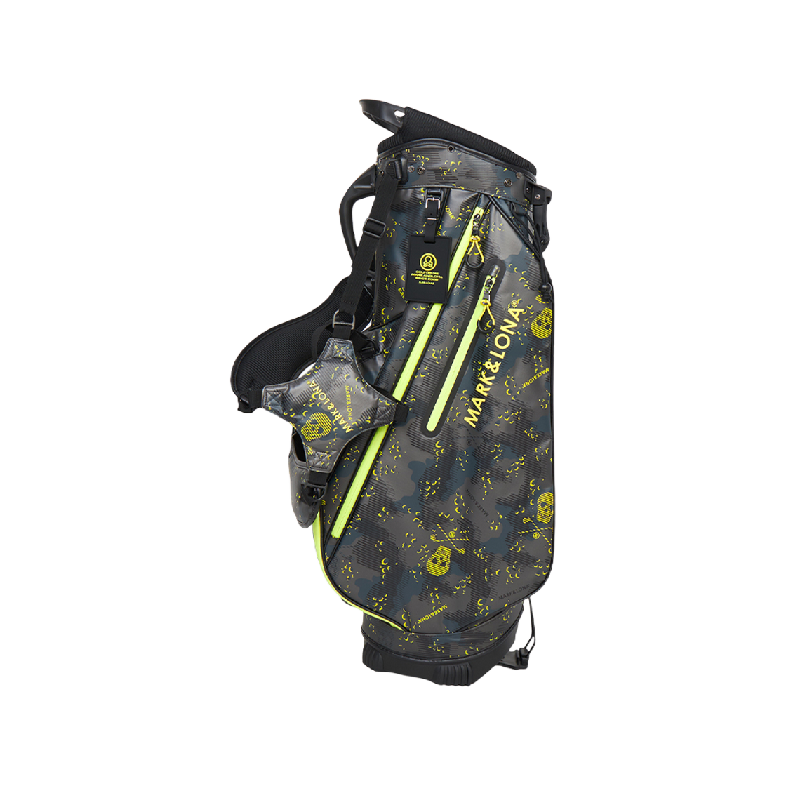 MLS-5A-SC61 Mark & Lona Golf Caddie Bag Black