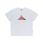 YESEYESEE Volcanic Eruption Tee White