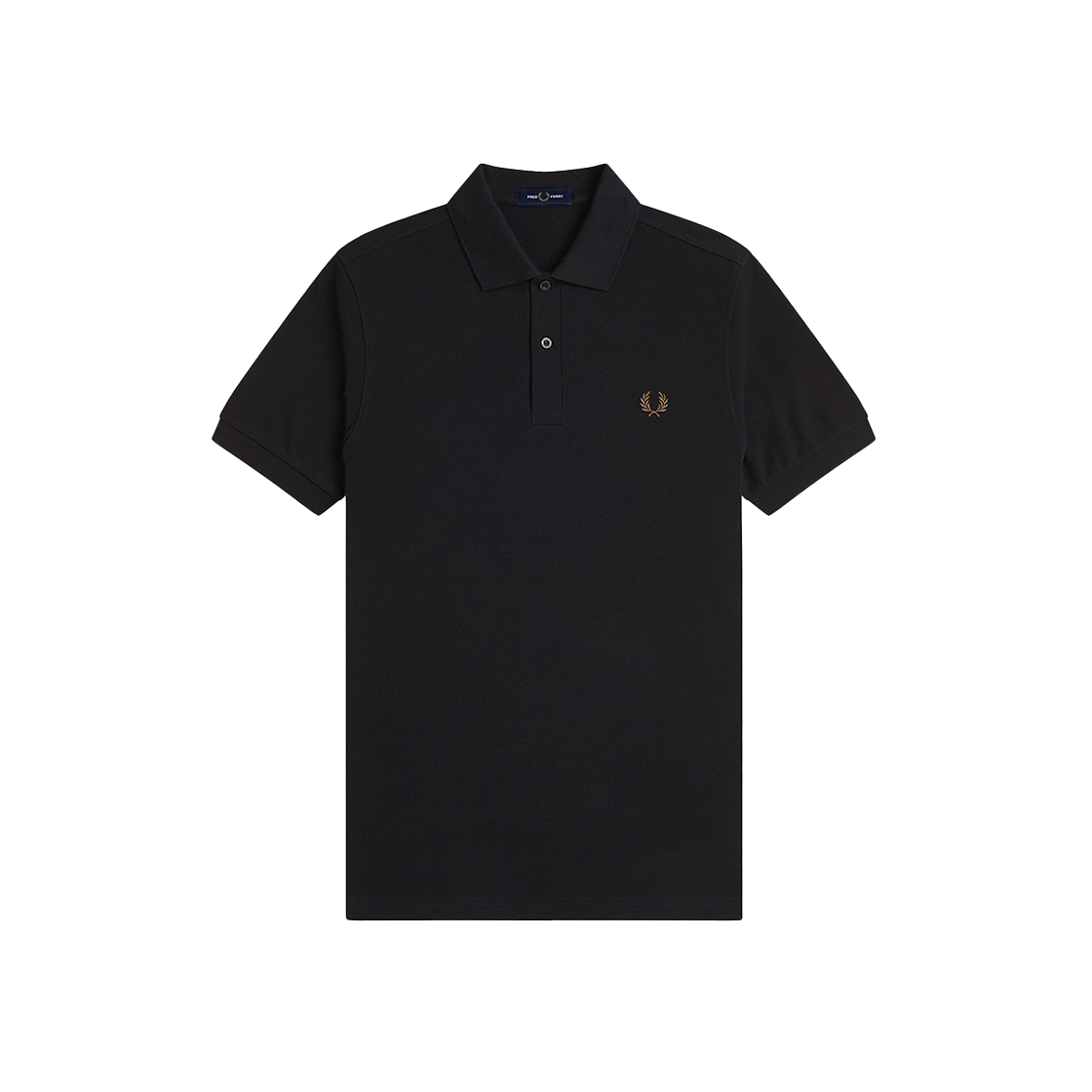 프레드페리 M6000 플레인 프레드페리 셔츠 블랙 쉐이디드스톤(Fred Perry M6000 Plain Fred Perry Shirt Black Shaded Stone) - 1
