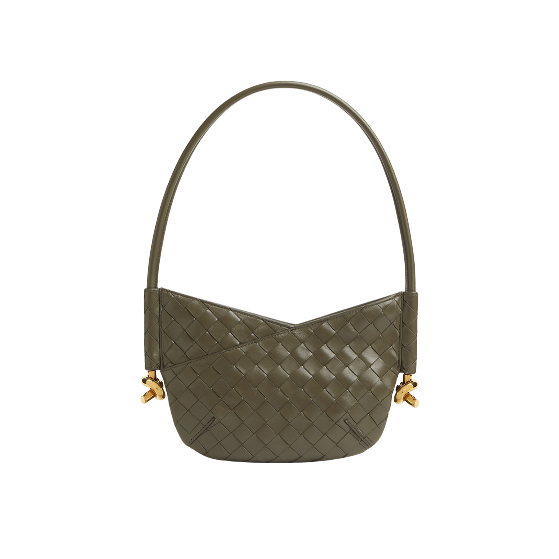 796378VCPP13230 Bottega Veneta Baby Solstice Shoulder Bag Cypress