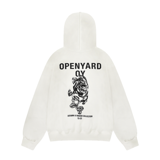 OYBCF1SW055WH OY B.F Hoodie White