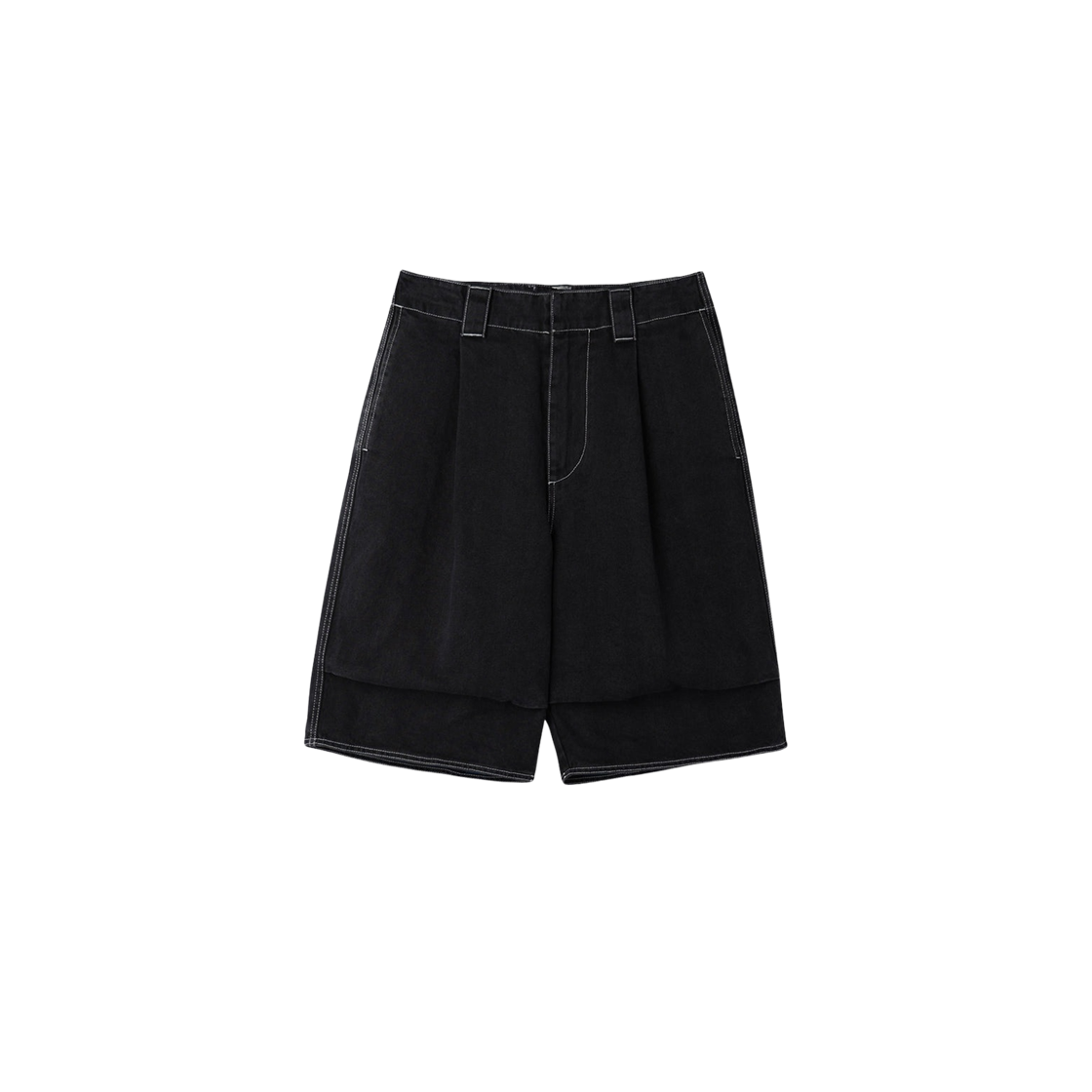 써네이 릭 쇼츠 워시드 블랙 데님(Sunnei Ric Shorts Washed Black Denim)