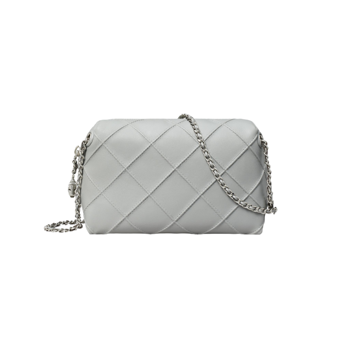 169226-020 Tory Burch Fleming Soft Crossbody Bag Grey