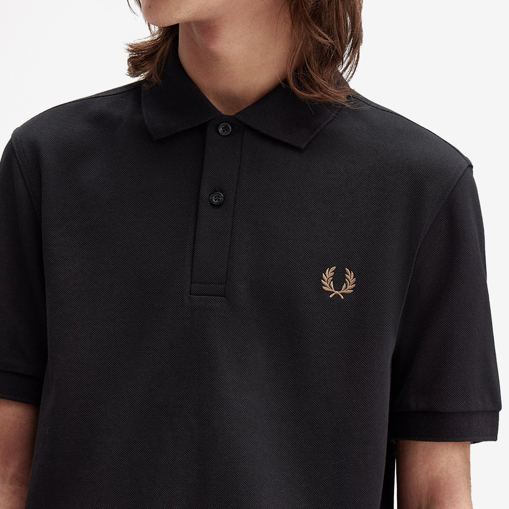 프레드페리 M6000 플레인 프레드페리 셔츠 블랙 쉐이디드스톤(Fred Perry M6000 Plain Fred Perry Shirt Black Shaded Stone) - 4