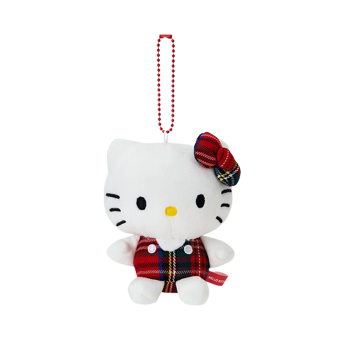 359238 Sanrio Hello Kitty Tartan Mascot Holder