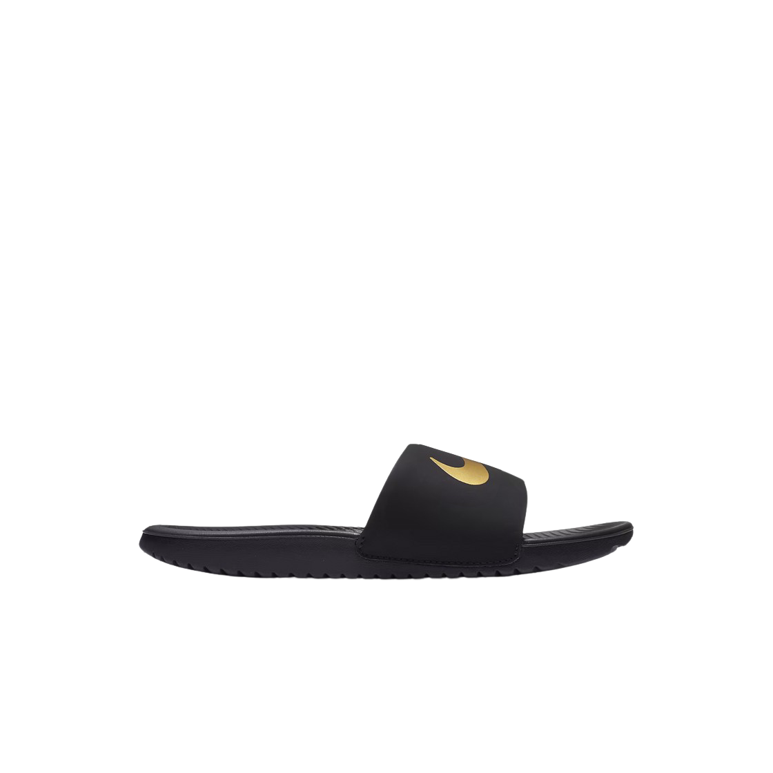 819352-003 (GS/PS) Nike Kawa Slide Black Metallic Gold