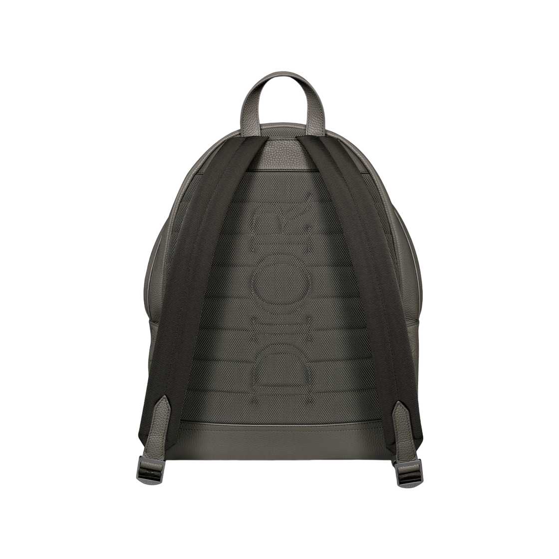 디올 라이드 2.0 지퍼 백팩 디올 그래비티 레더 앤 그레인드 카프스킨 그레이(Dior Ride 2.0 Zipped Backpack Dior Gravity Leather and Grained Calfskin Gray) - 3