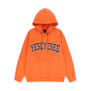 YESEYESEE Arch Logo Hoodie Orange