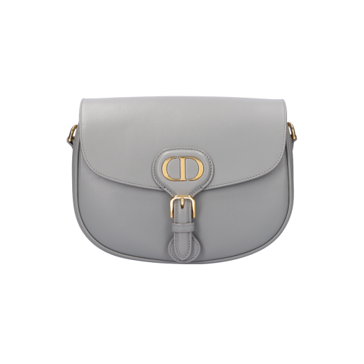 ITFPFB247WFC Dior Medium Bobby Bag Box Calfskin Grey Stone