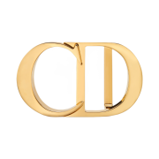 Dior 35mm CD Icon Belt Buckle Gold Finish Brass Gold