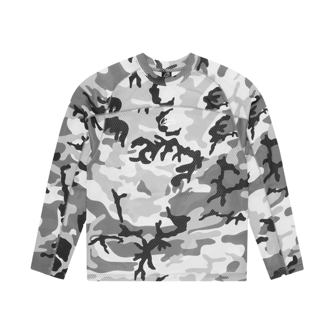 코르테이즈 우쉬 메쉬 롱슬리브 저지 아크틱 카모(Corteiz Woosh Mesh L/S Jersey Arctic Camo) - 1