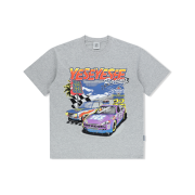 YESEYESEE Racing Tee Grey