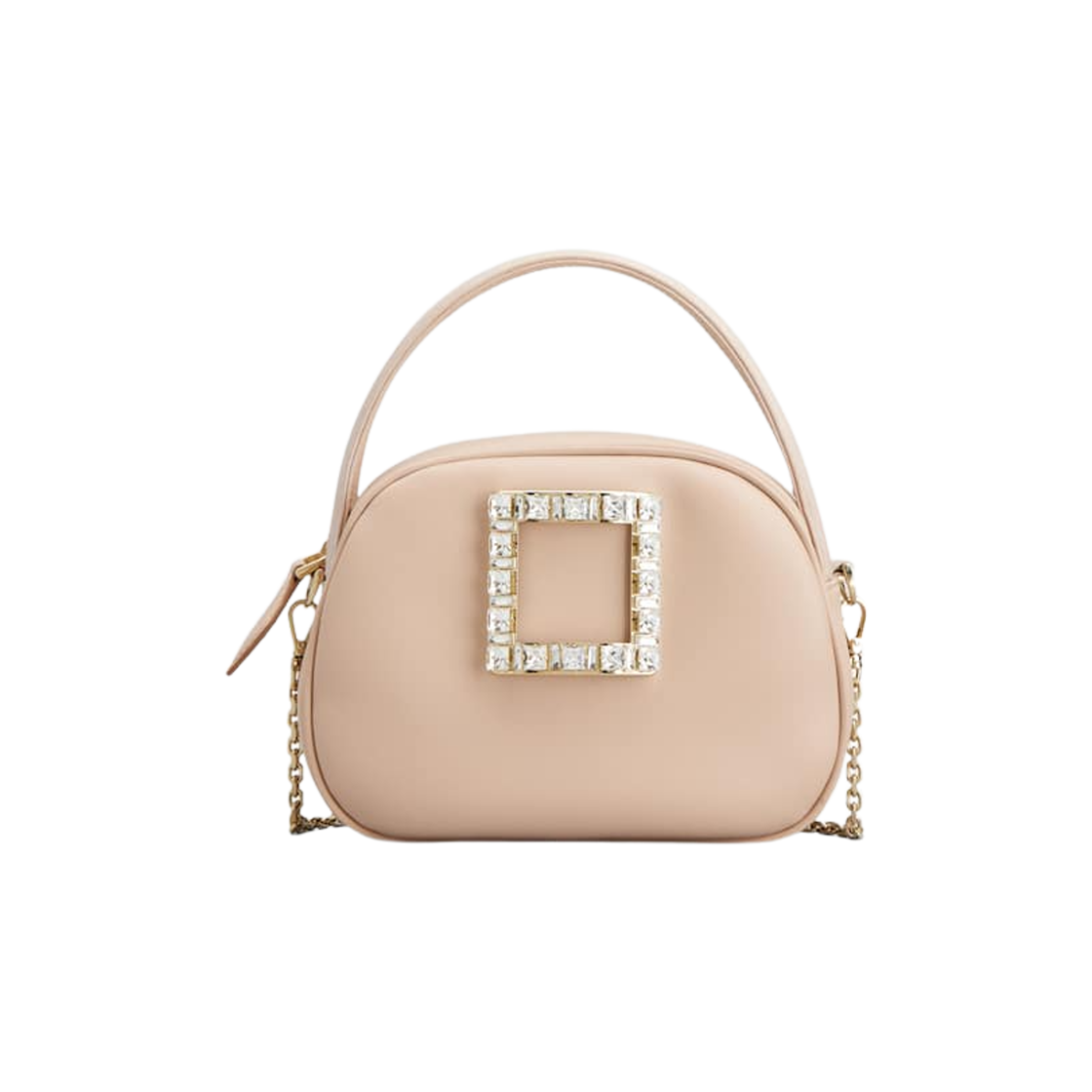 RBWANMF0101XMAC211 Roger Vivier Ladybug Mini Bag in Leather Pink