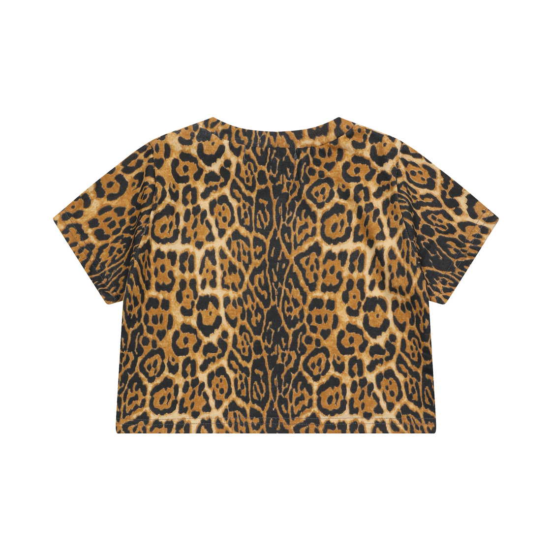 무센트 쥬비 호피 핫픽스 크롭 티(MUCENT Juby Leopard Hotfix Crop T) - 2